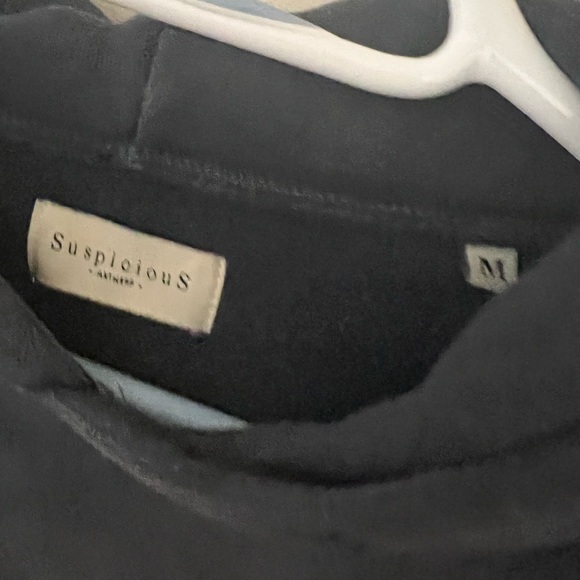 M - SuspiciouS Antwerp Navy Blue Hoodie - Picture 3 of 3